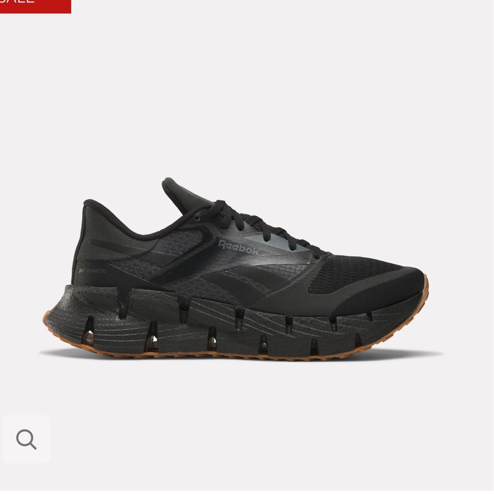 Reebok FloatZig 1 Black and Brown Shoes